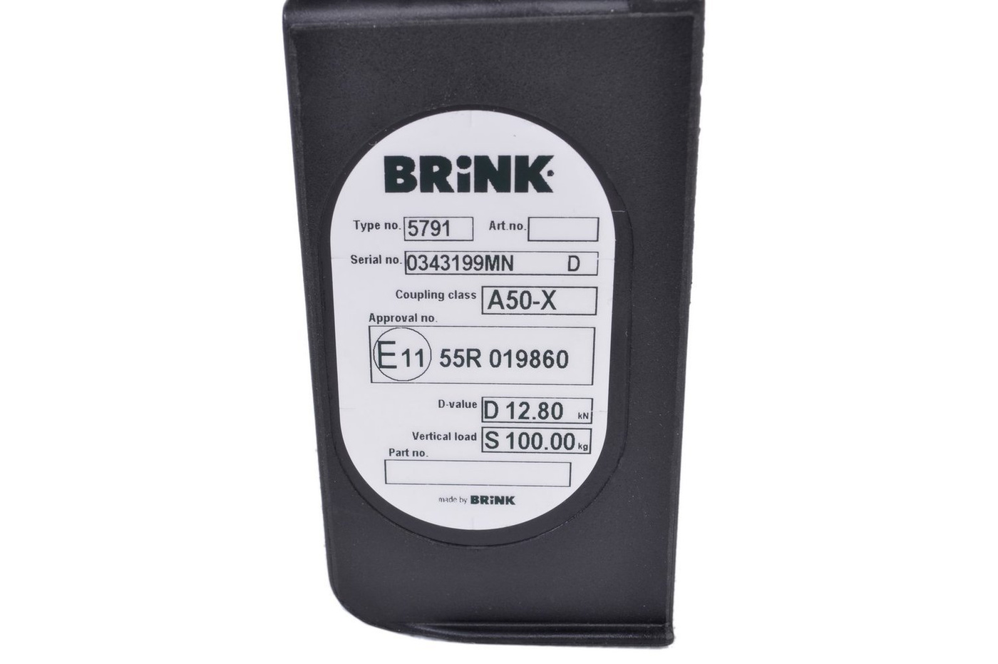 Hak holowniczy Brink 579100