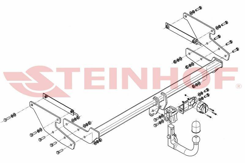 Hak holowniczy Steinhof Renault Espace V 2015-2021