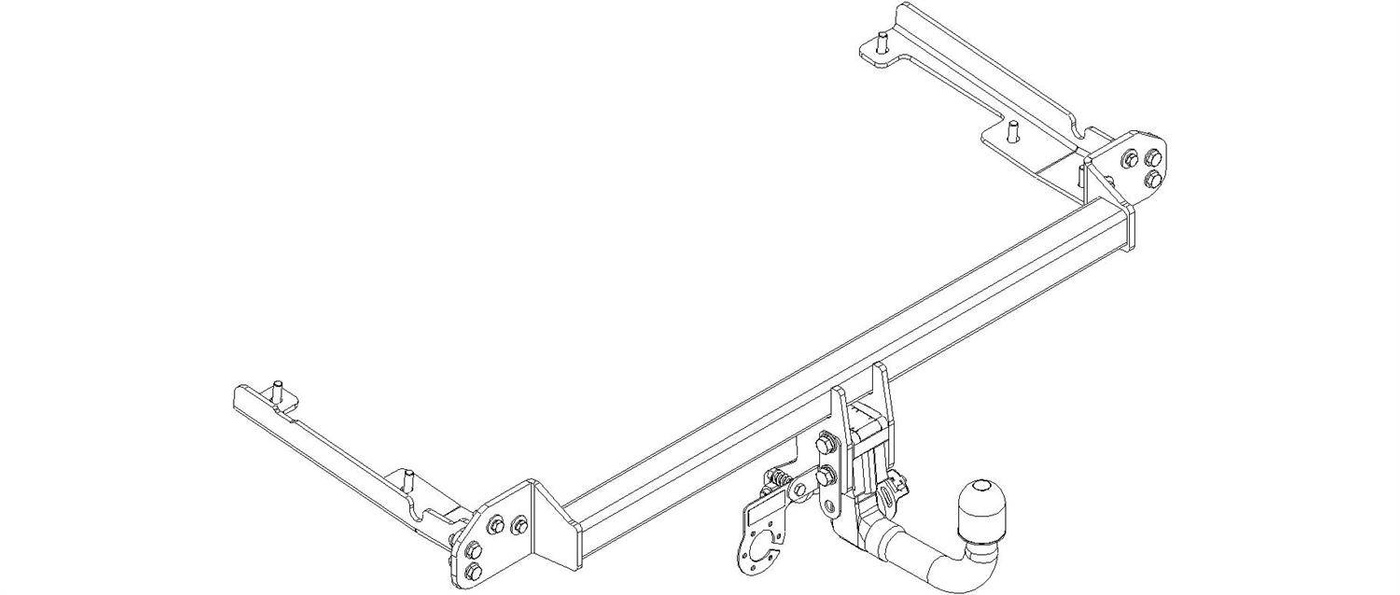 Hak holowniczy Autohak Honda CR-V IV 11.2012-03.2015