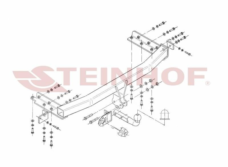 Hak holowniczy Steinhof N-100