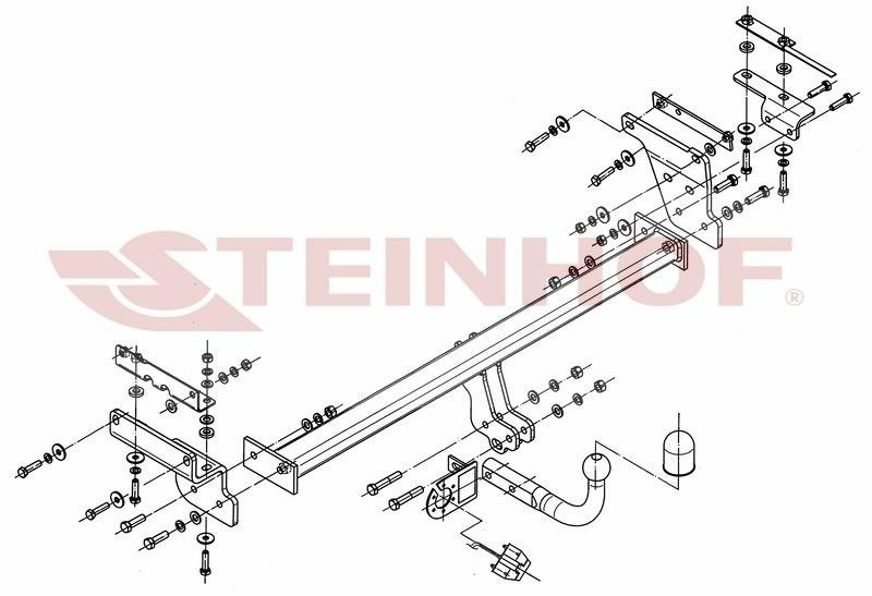 Hak holowniczy Steinhof N-094
