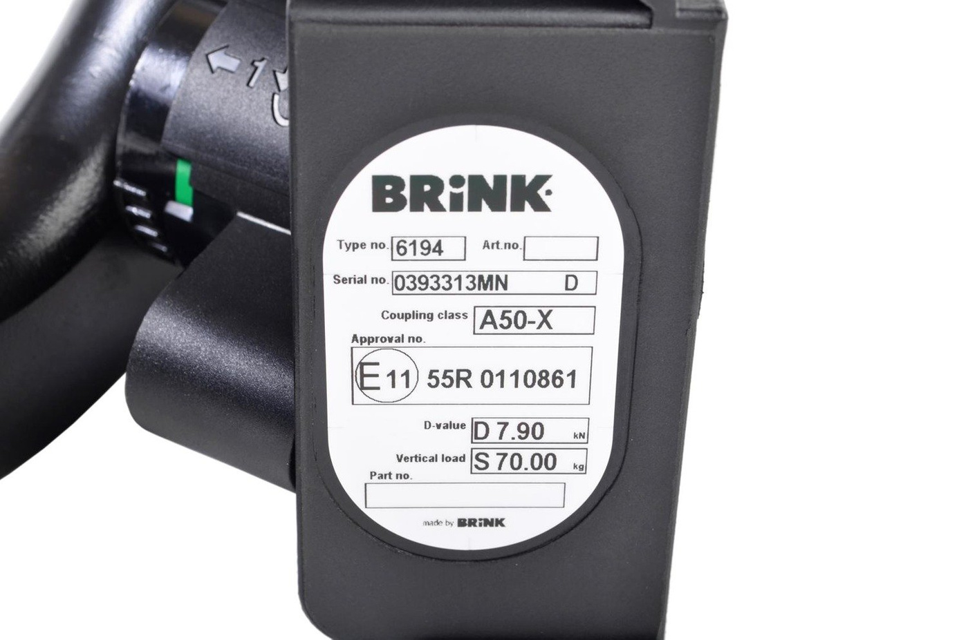 Hak holowniczy wypinany Brink Honda HR-V 2015-