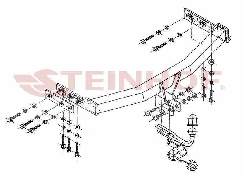 Hak holowniczy Steinhof N-090