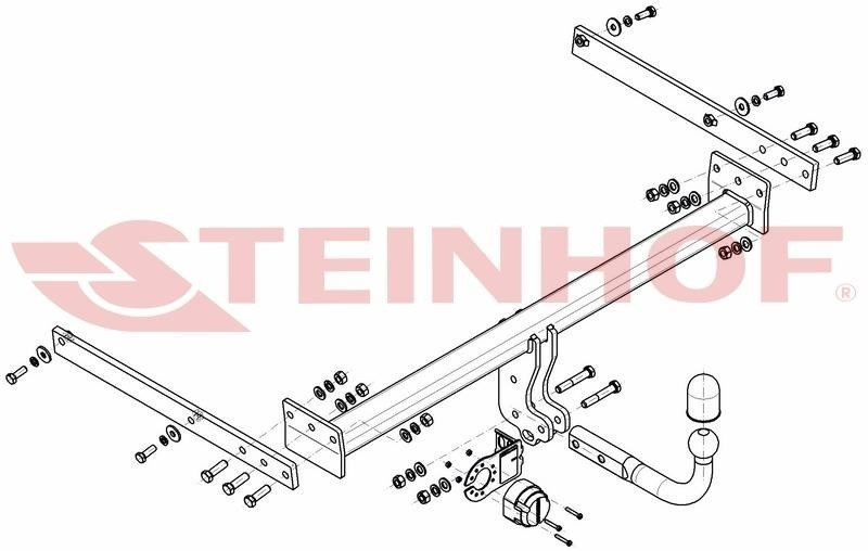 Hak holowniczy Steinhof Ford Kuga I 2008-2012