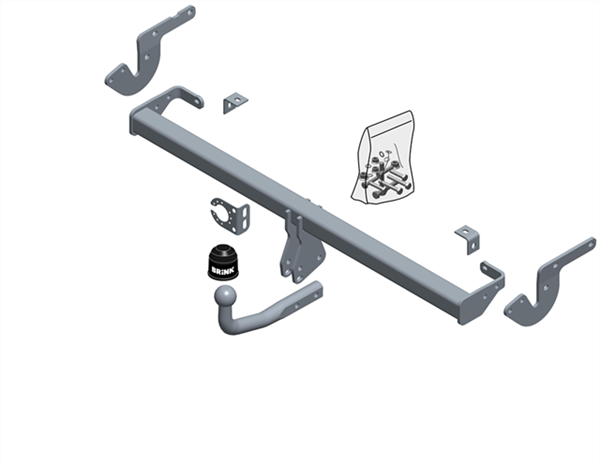 Hak holowniczy Brink 654600