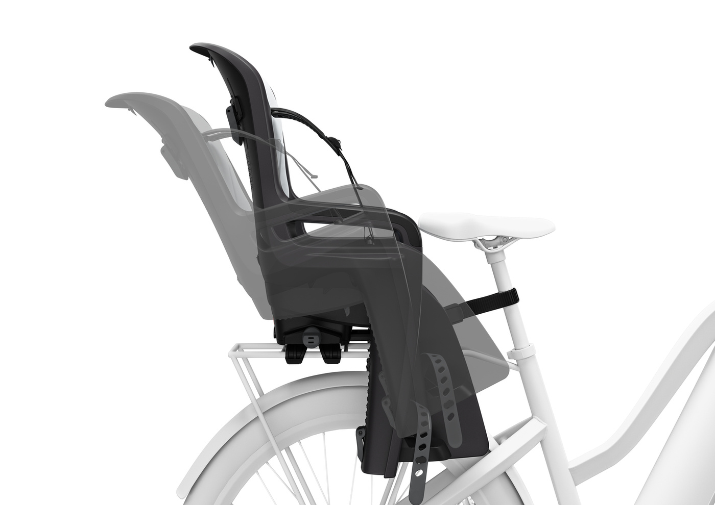 Thule Ride Along 2 Rack Mount - Dark Grey 100609
