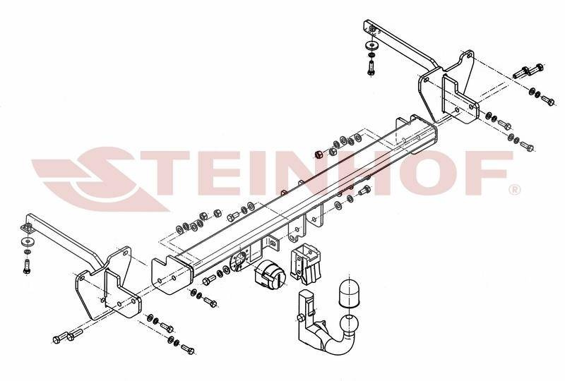 Hak holowniczy Steinhof F-071