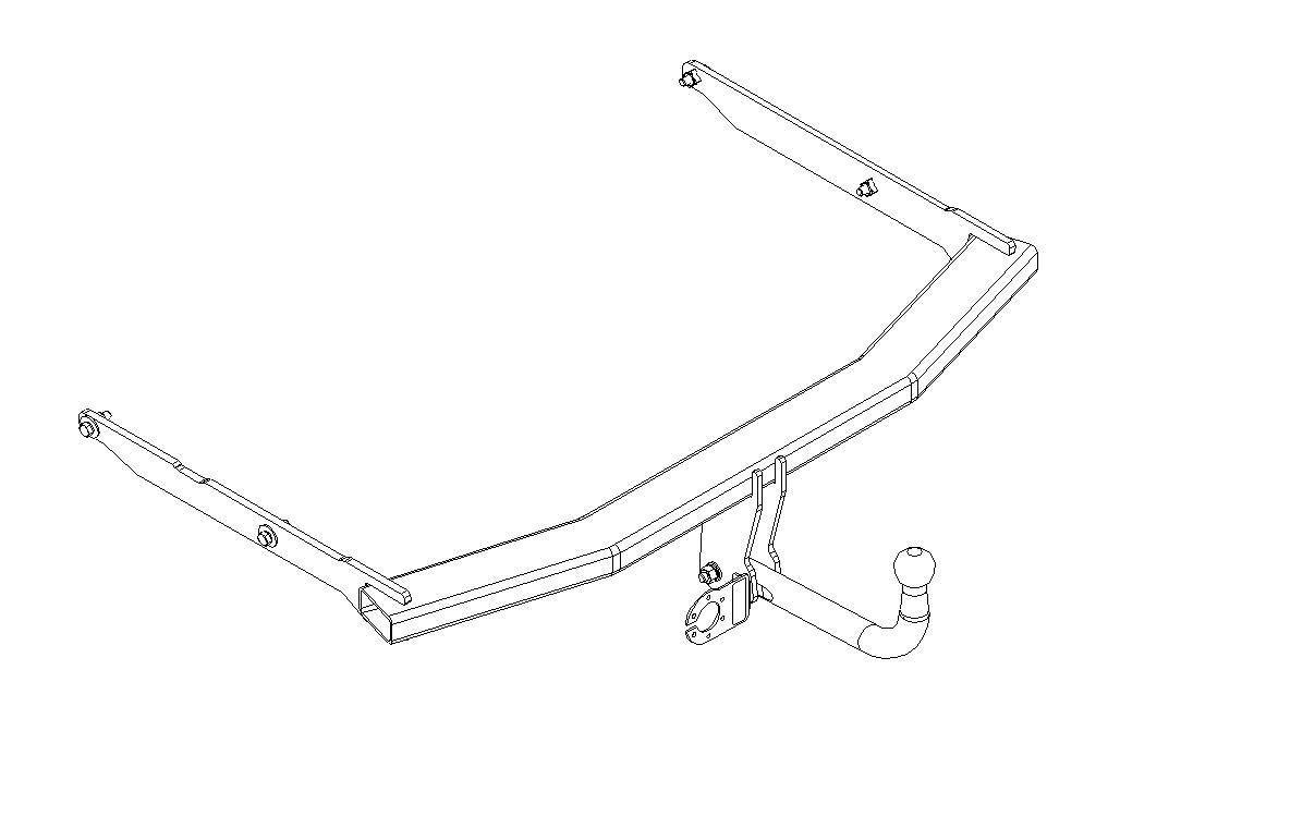 Hak holowniczy Autohak M57