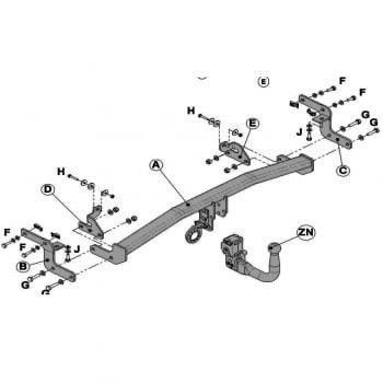 Hak holowniczy Witter C54Q