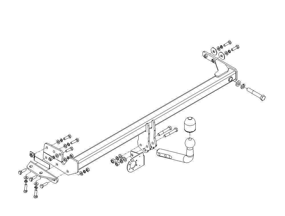 Hak holowniczy Autohak V55