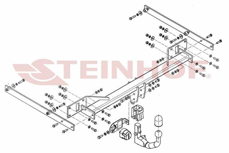 Hak holowniczy Steinhof M-118