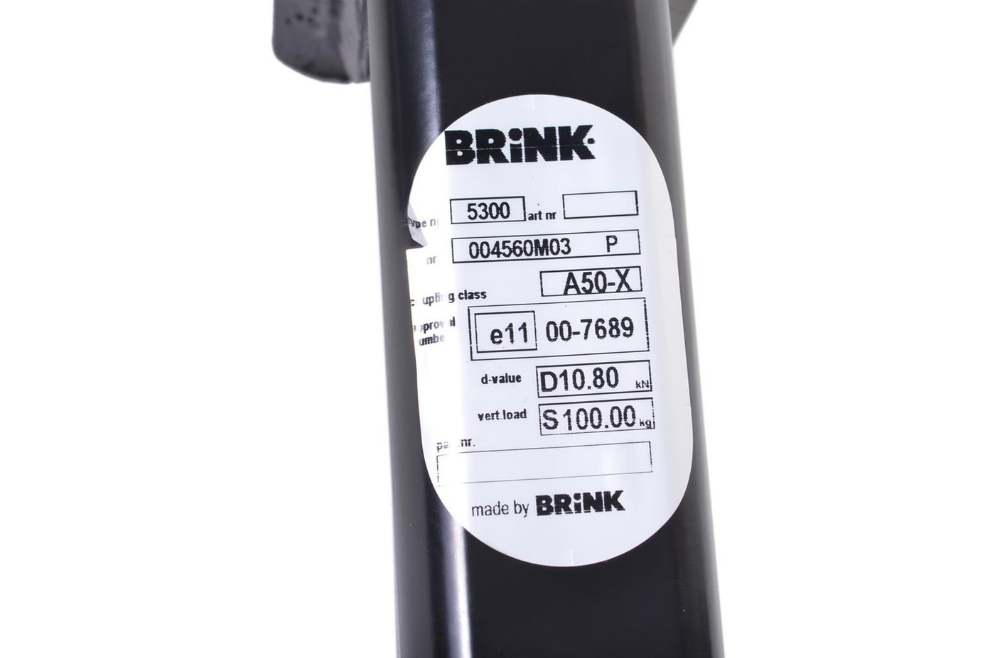 Hak holowniczy Brink Citroen C-Crosser 2007-2013