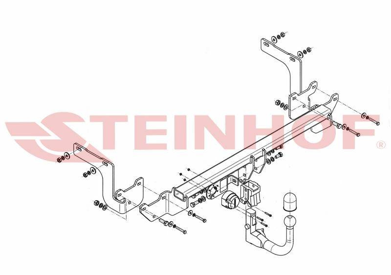 Hak holowniczy Citroen C4 Grand Picasso 13-18