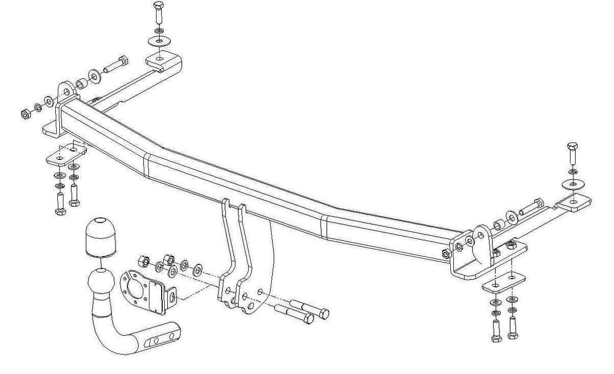 Hak holowniczy Autohak Y27