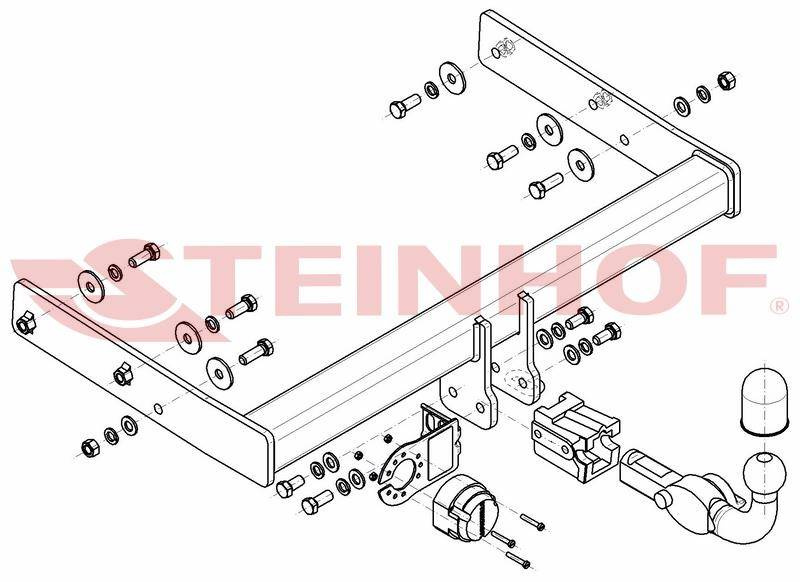Hak Steinhof VW Transporter T5 2003-2015