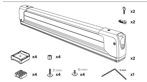 Thule SnowPack Extender (for 5 pair of skis) 732500