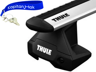 Bagażnik dachowy | Belki | Thule Volkswagen Golf VII 2013- + KapitanHak
