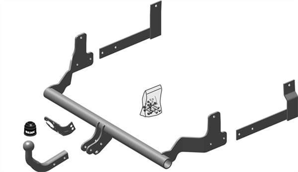 Hak holowniczy Brink 485900