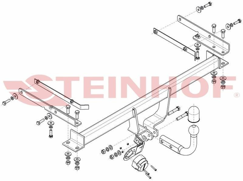 Hak holowniczy Steinhof S-418