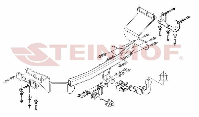 Hak Steinhof Mitsubishi Outlander 2007-2012