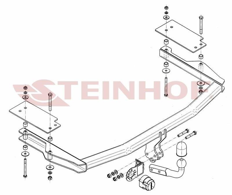 Hak holowniczy Steinhof M-024