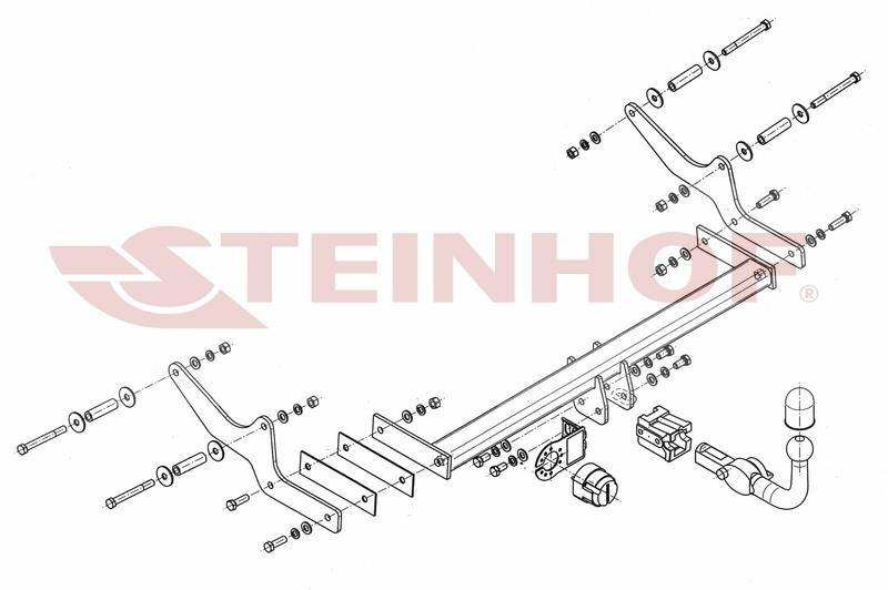 Hak holowniczy Steinhof R-083