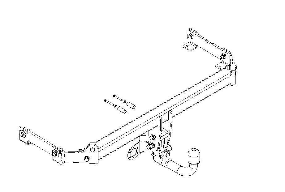 Hak holowniczy Autohak M58V