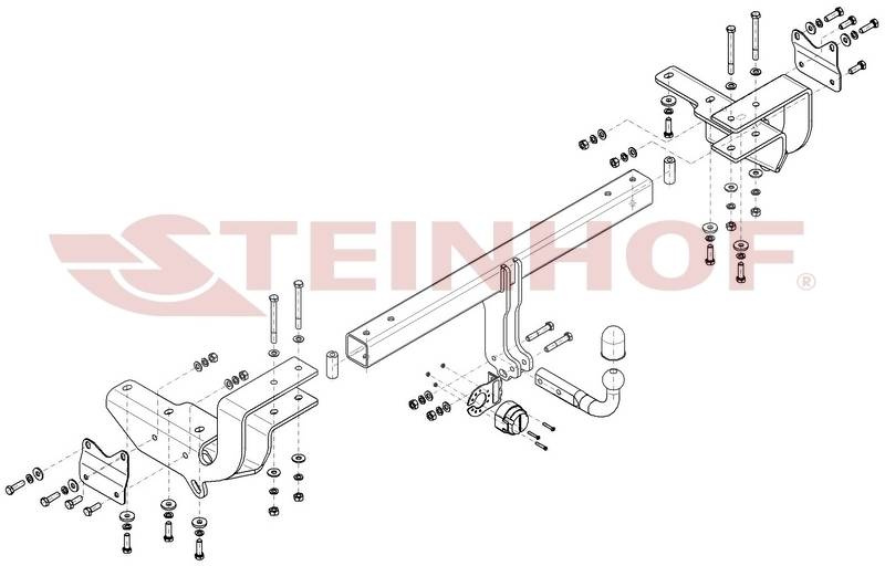 Hak holowniczy Steinhof Lexuxs RX 450h 2019-