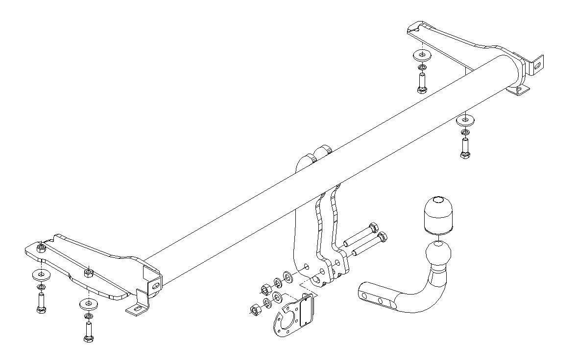 Hak holowniczy Autohak K32