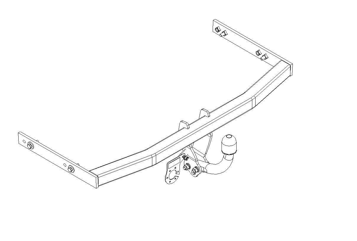 Hak holowniczy Autohak Audi A3 Hatchback 1996-2003