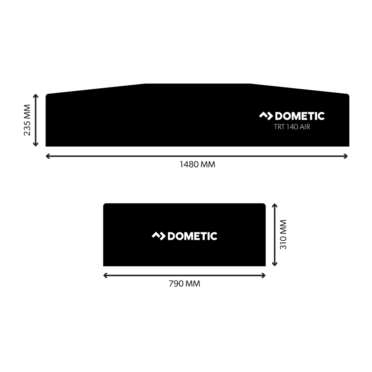 Dometic TRT 140 AIR 9120002118 | Nadmuchiwany namiot dachowy