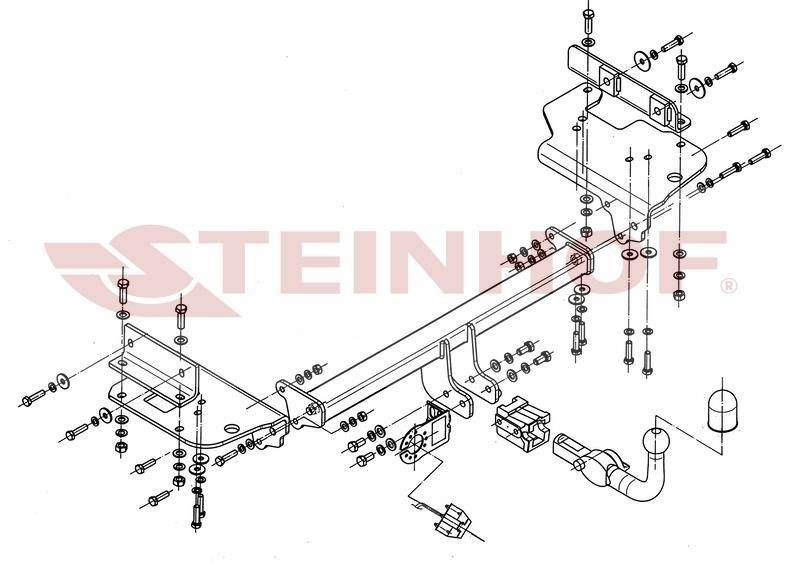Hak holowniczy Steinhof Hyundai Tucson 2004-2010