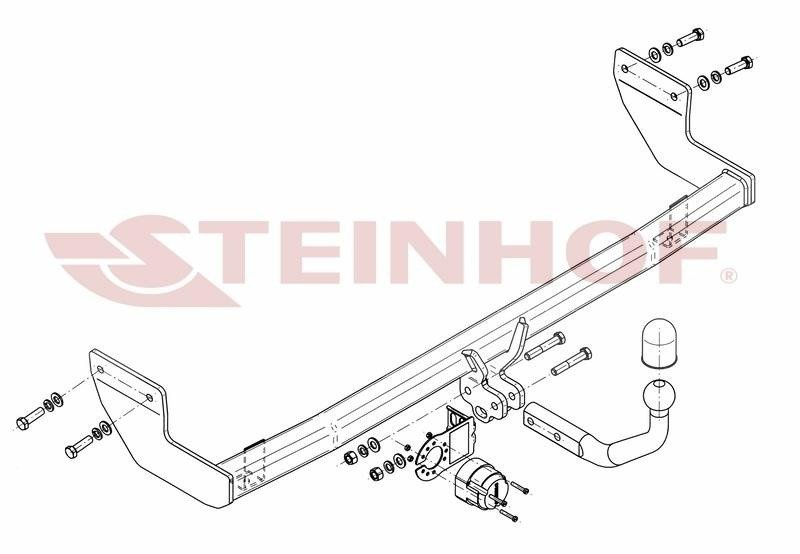 Hak holowniczy Steinhof H-243