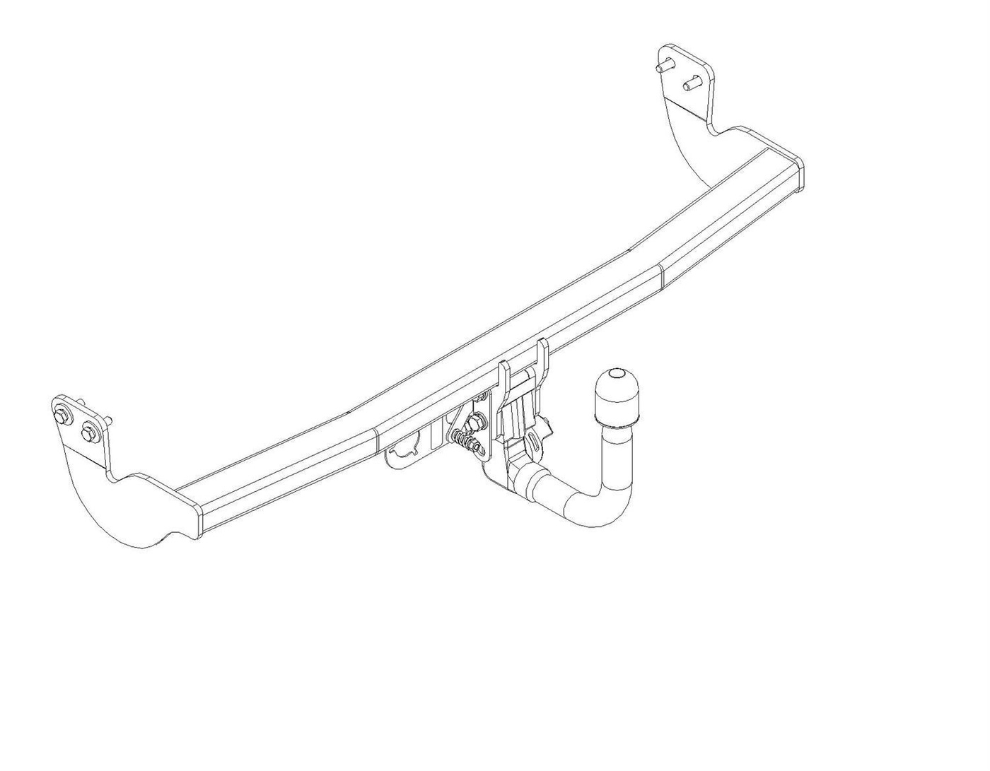 Hak holowniczy Autohak P41V