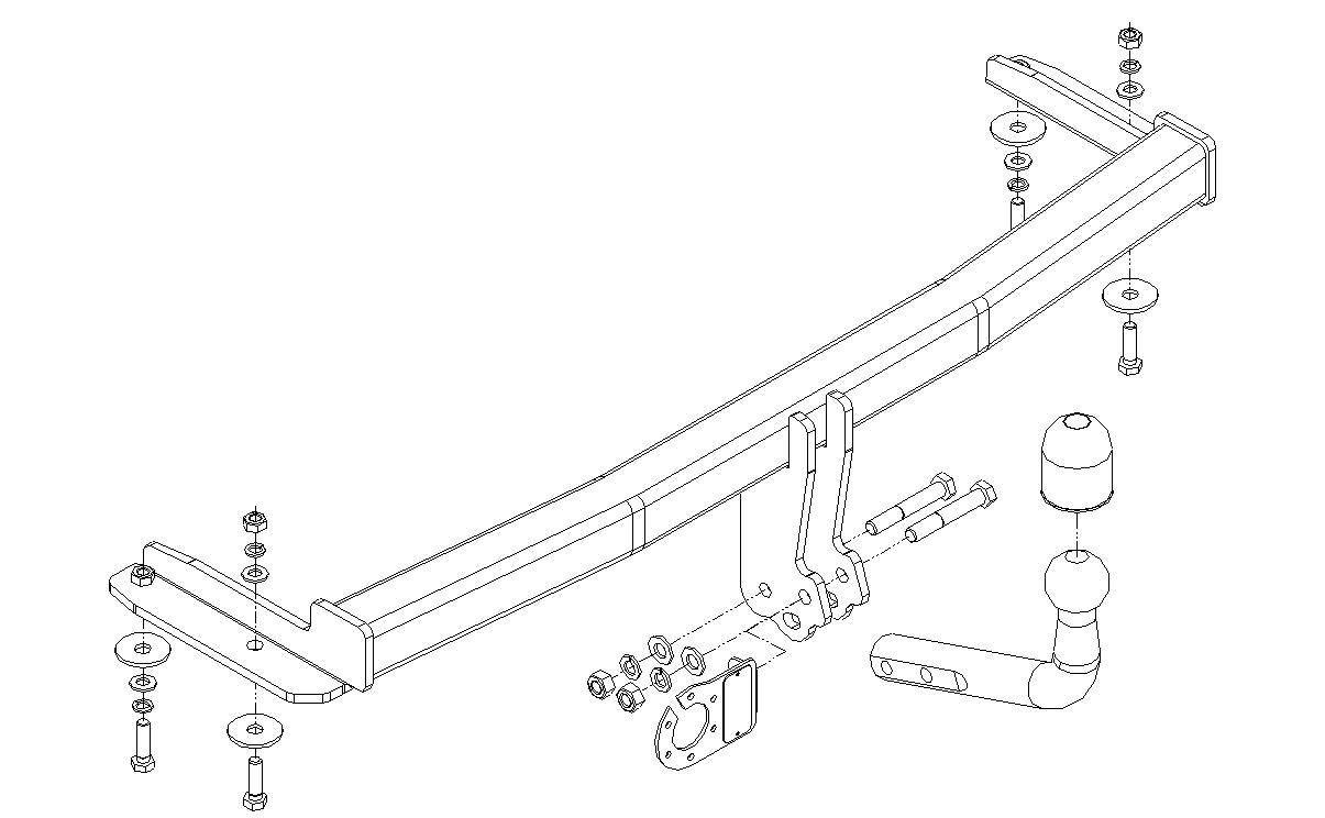 Hak holowniczy Autohak SC07