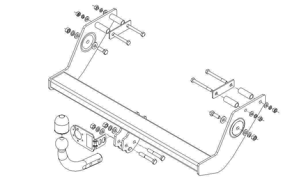 Hak holowniczy Autohak D27