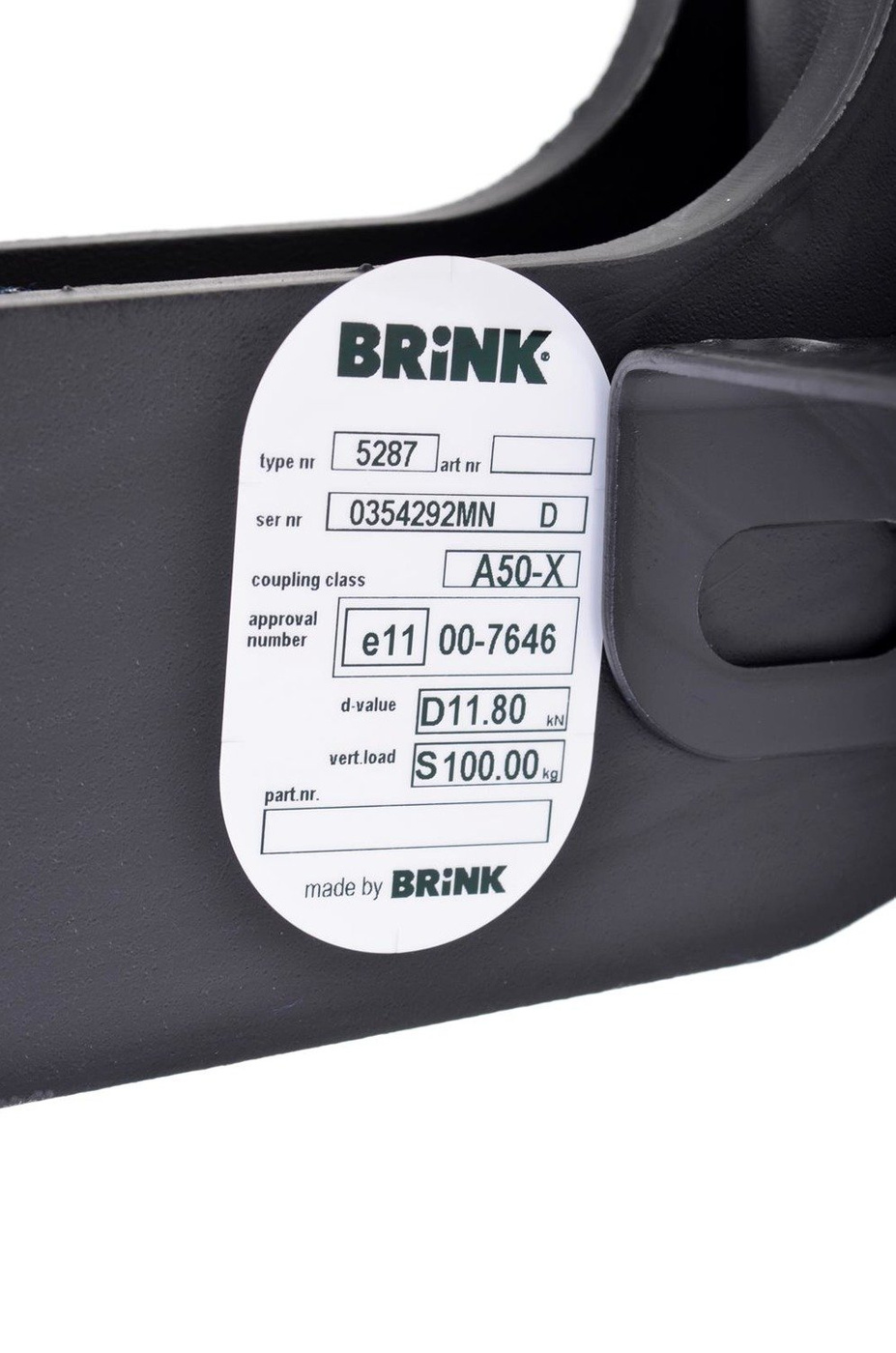 Hak holowniczy Brink BMW Seria 5 Touring (F11) 2010-2017
