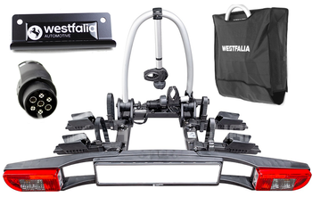 Bagażnik rowerowy Westfalia BC60 + adapter na 3-ci rower