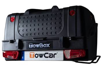 Box na hak Towbox V1 280 litrów Black
