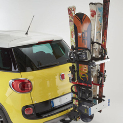Mottez SKI Bagażnik na hak holowniczy na narty / Deski Snowboardowe