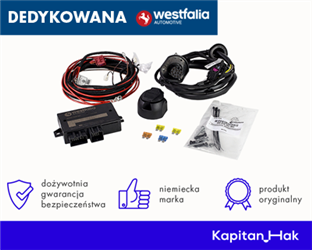 Wiązka elektryczna WESTFALIA dedykowana - 13 pin - VW Touran