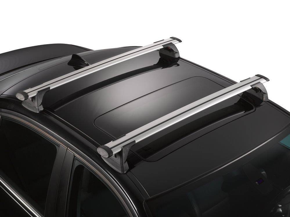 Bagażnik dachowy SILVER Yakima Mitsubishi Colt 5dr Hatchback 2003-2014
