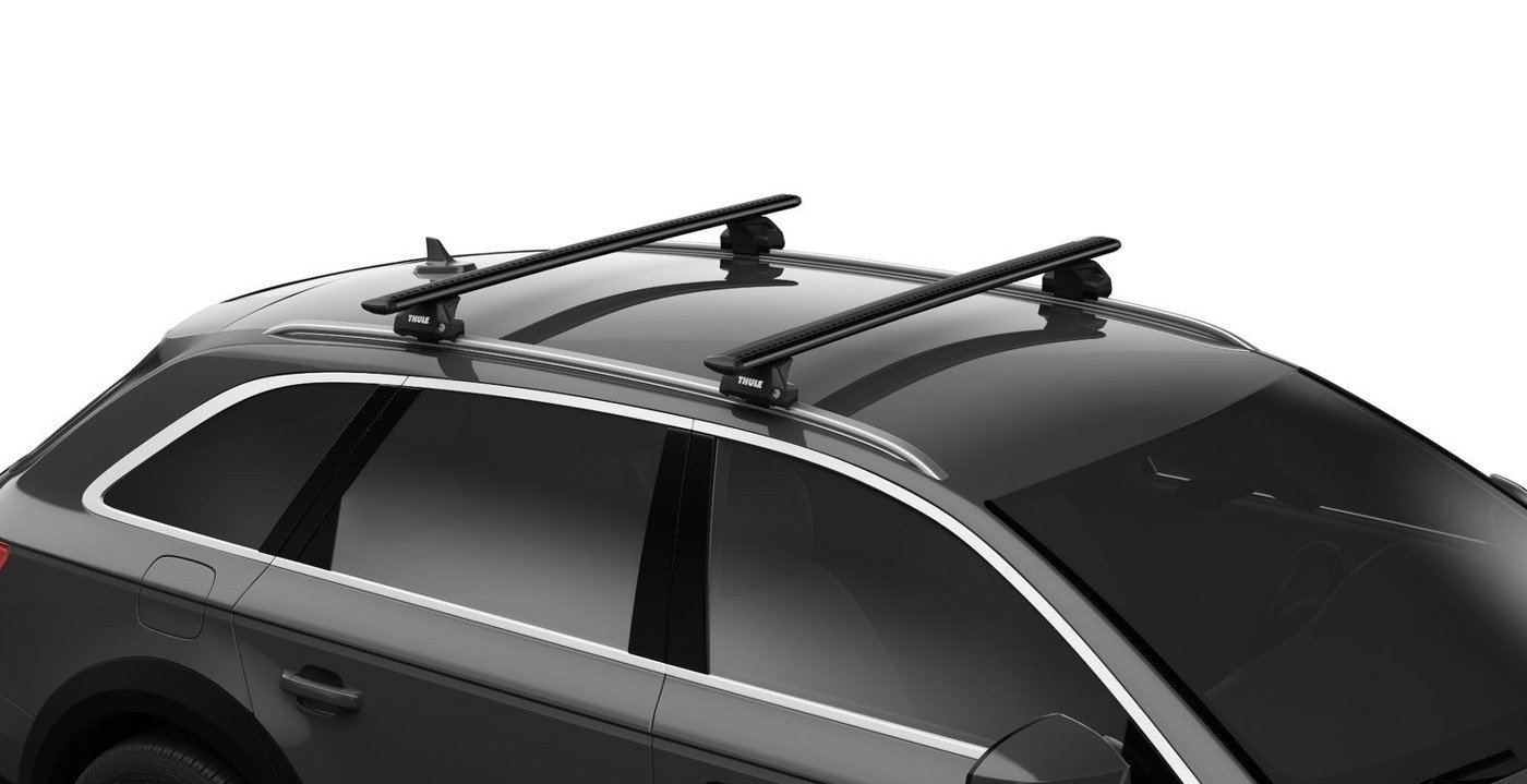 Bagażnik dachowy Thule Wingbar EVO Black Mercedes GLC SUV 2015-2022