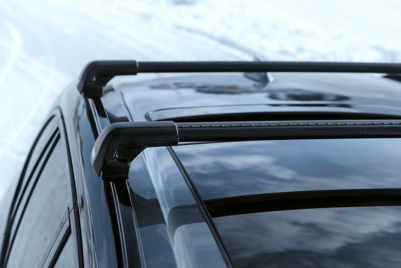 Bagażnik dachowy Thule Wingbar Edge Evo Black Audi Q7 2006-2015