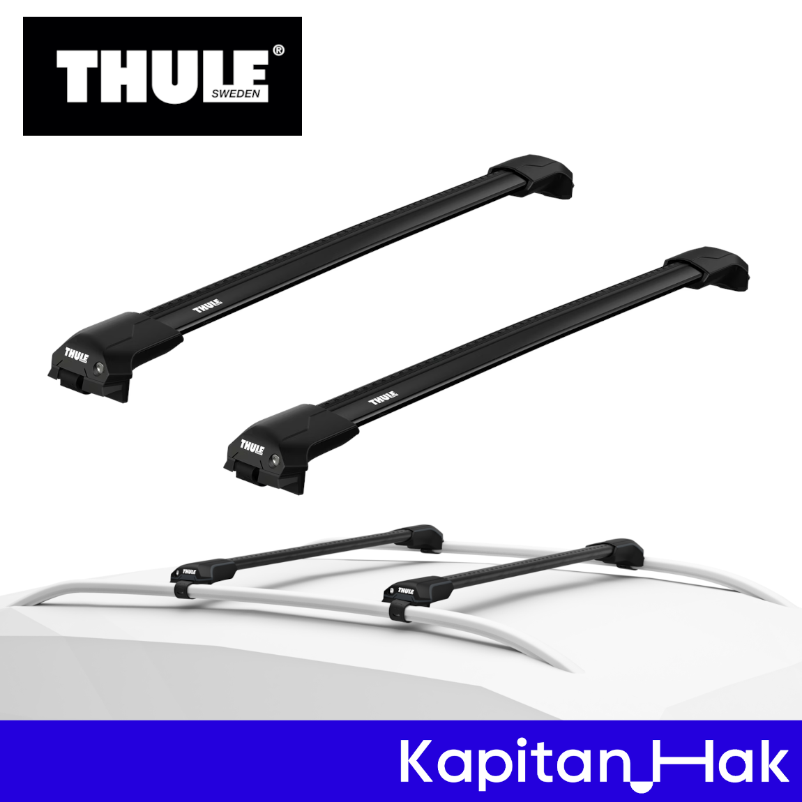 Bagażnik dachowy Thule Wingbar Edge VW Golf Alltrack 2021-