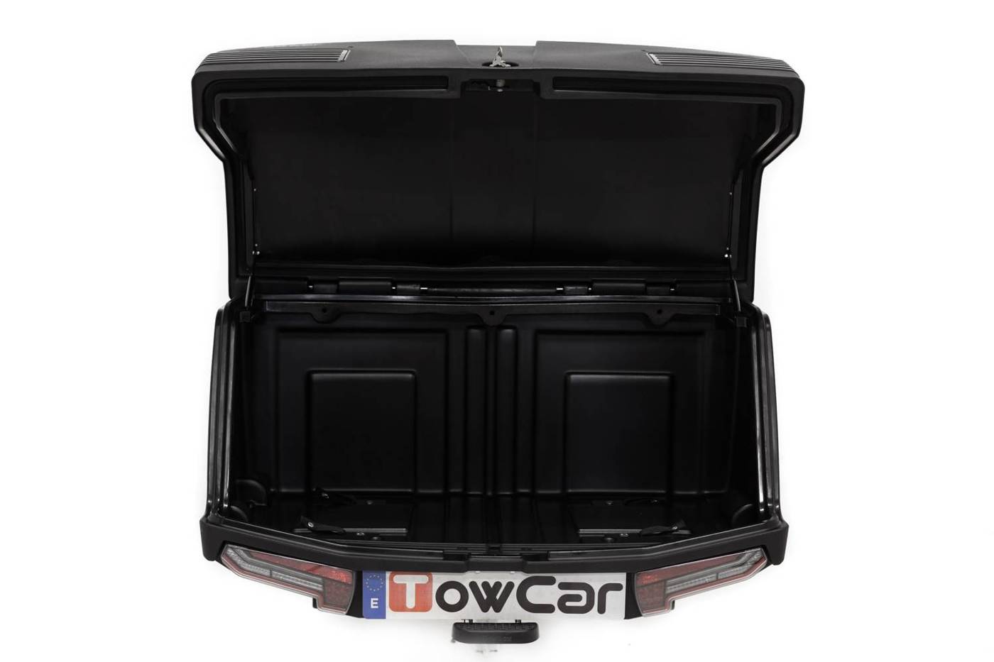 Box na hak Towbox 400 litrów Black | LED