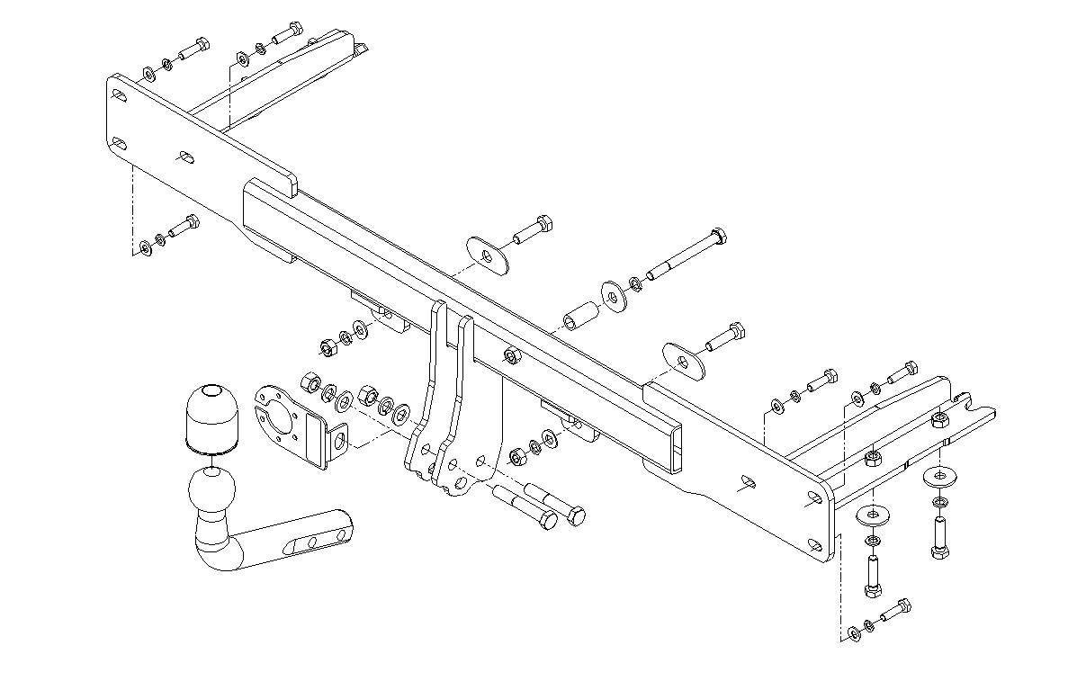 Hak holowniczy Autohak T 14