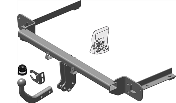 Hak holowniczy Brink 448800