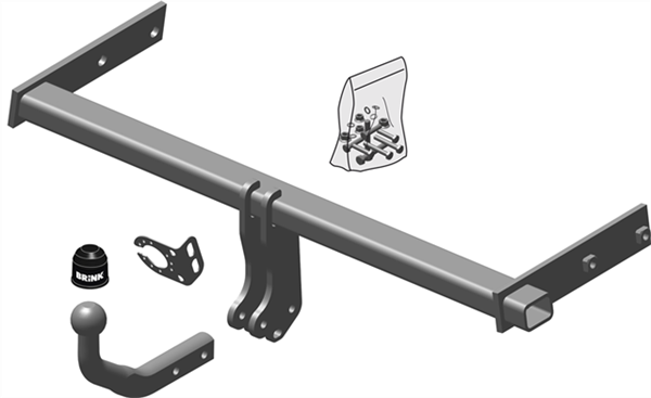 Hak holowniczy Brink 485100