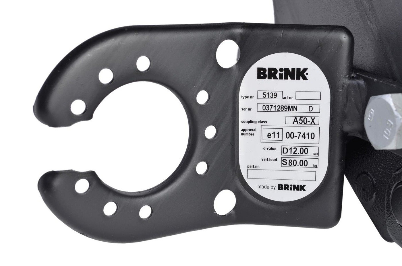 Hak holowniczy Brink 513900